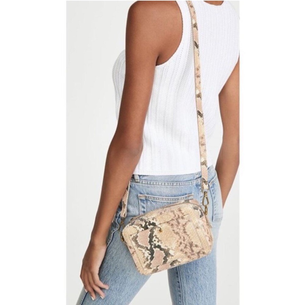 Madewell Snakeskin Crossbody/Camera Bag